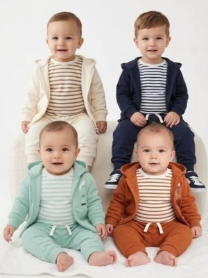 Ensemble Kiabi 3 Pièces Bébé – Confort & Style